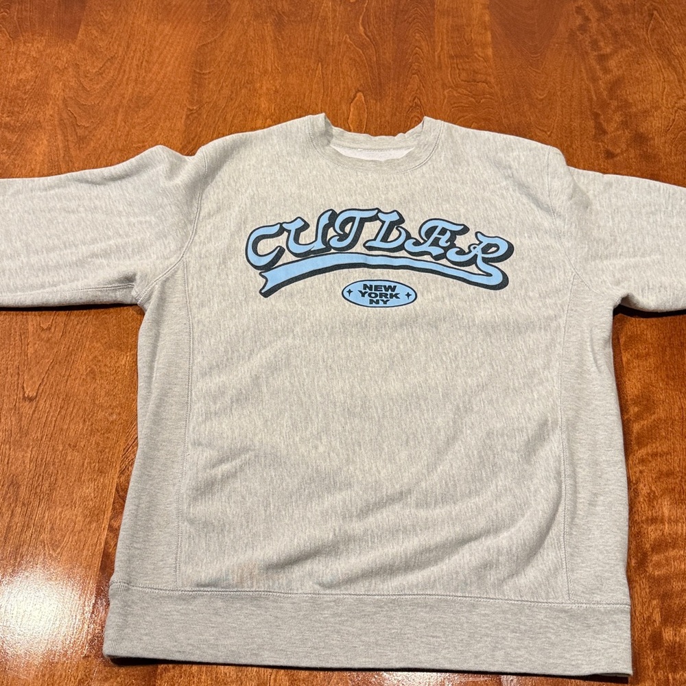Chelsea Cutler 2022 Tour Gray Sweatshirt with Blue Graphic